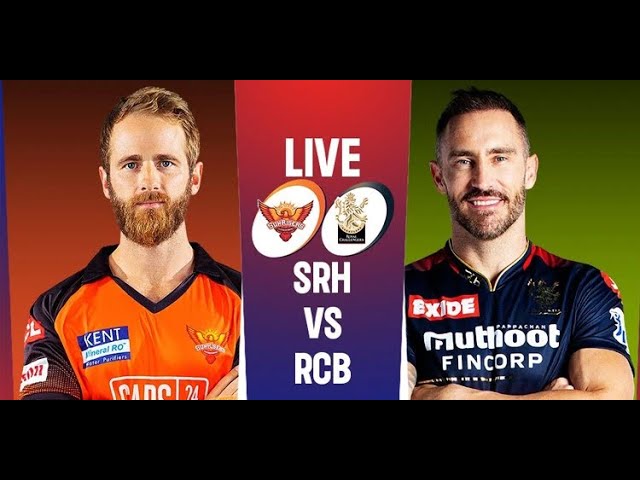 SRH Vs RCB, Match 54