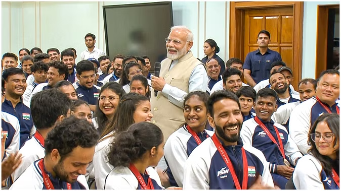 PM Modi-Para Athletes: आप हमारे ब्रांड एंबेसडर हैं प्रधानमंत्री मोदी से मुलाकात के दौरान बोले पैरा एथलीट्स